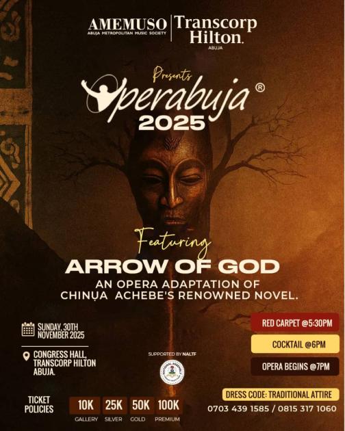 Opera Abuja 2025 - Arrow of God